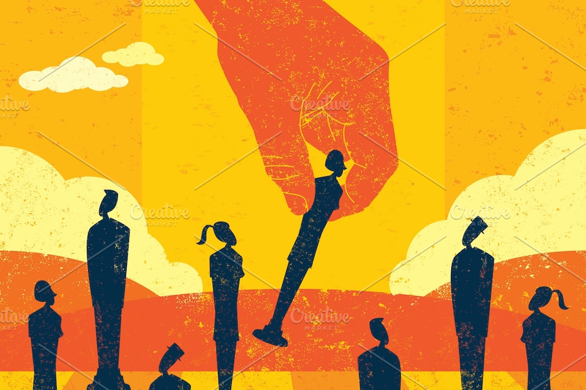 Strategic Management Decisions, a Person Illustration by retrorocket (Photo 2 of 2)