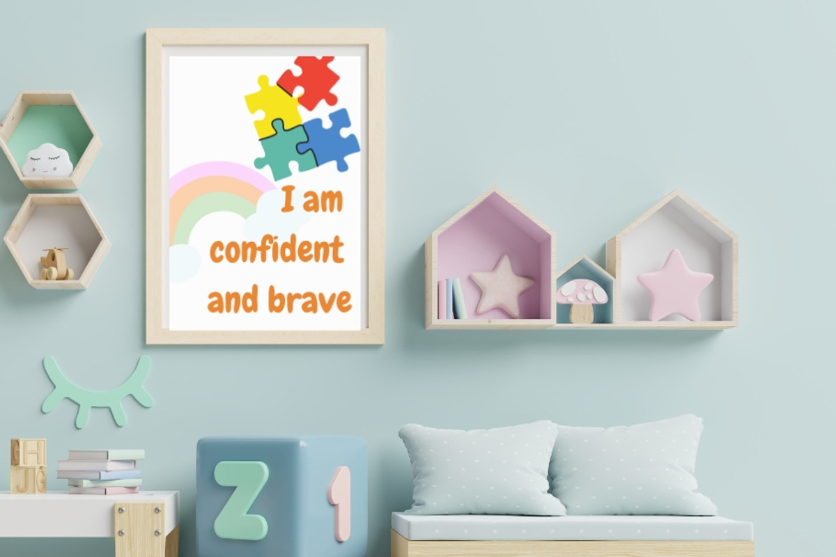 Nursery Wall art,Playroom Wall Decor, a Poster Template by One Zer (Photo 2 of 2)