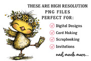Whimsical Yellow Spring Clipart, an Illustration by OK Design (Thumbnail 5 of 6)