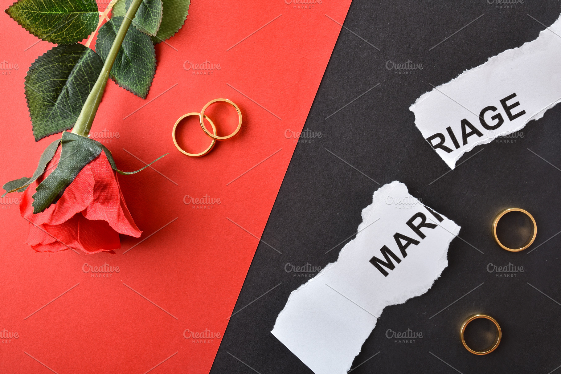 Relationship Unity and Separation Comparison, an Abstract Photo by Davizro's Market