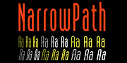 NarrowPath, a Sans Serif Font by Ingrimayne Type (Thumbnail 2 of 8)