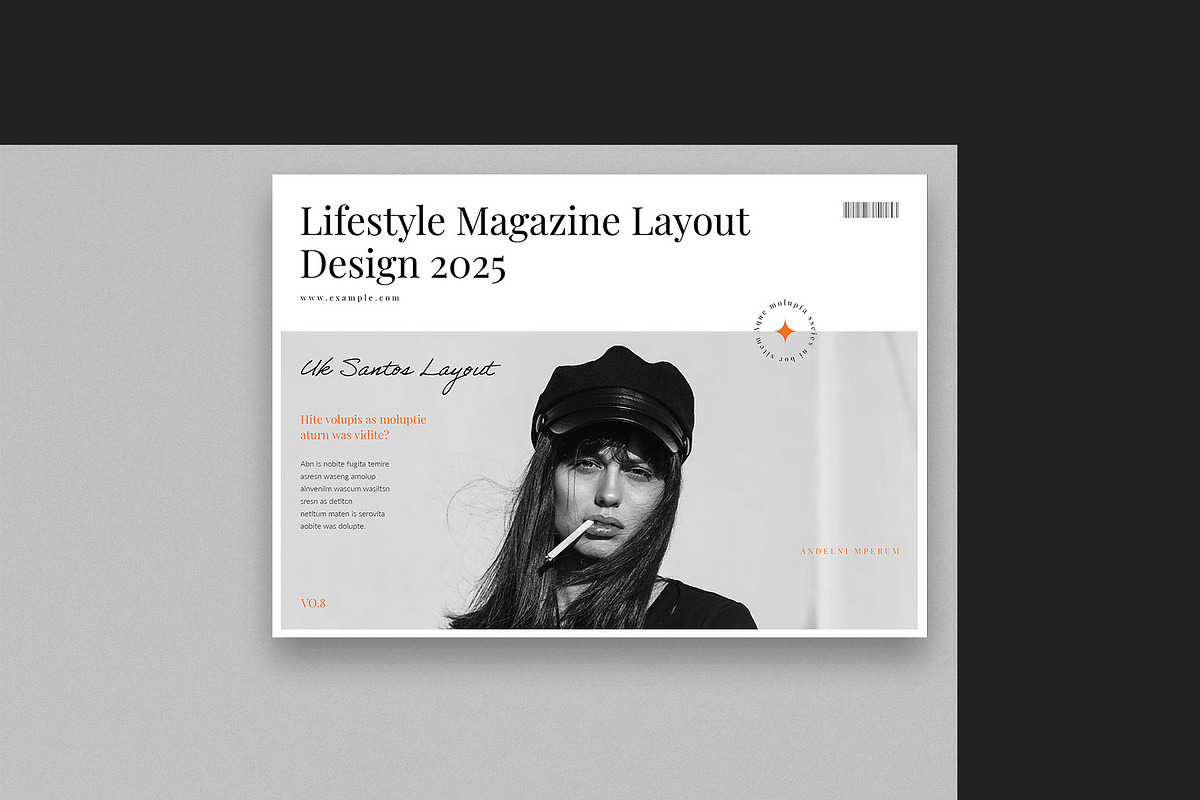 Lifestyle Magazine Template Landscap, a Magazine Template by ElvinPrint (Photo 3 of 8)