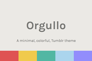 Orgullo Pride Tumblr Theme