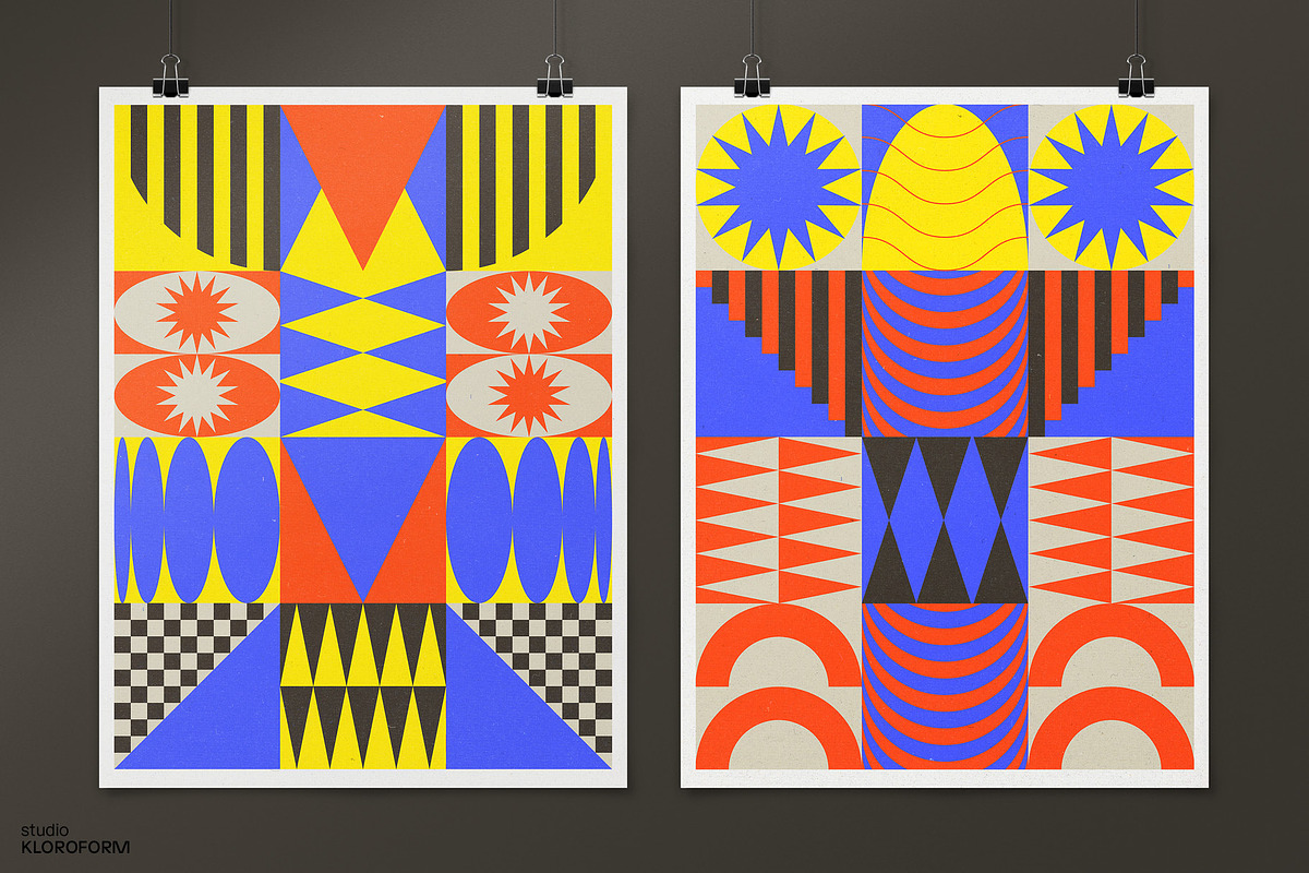 Geometric Fun 1, a Pattern Graphic by kloroform (Photo 12 of 21)