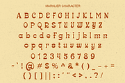 Marklier - Stylish Retro Font, a Serif Font by RagamKata (Thumbnail 9 of 10)