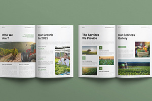 Digital Agriculture Brochure Layout