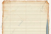 Vintage Lined Writing Paper, a Pattern Graphic by Printable Treasure (Thumbnail 5 of 10)