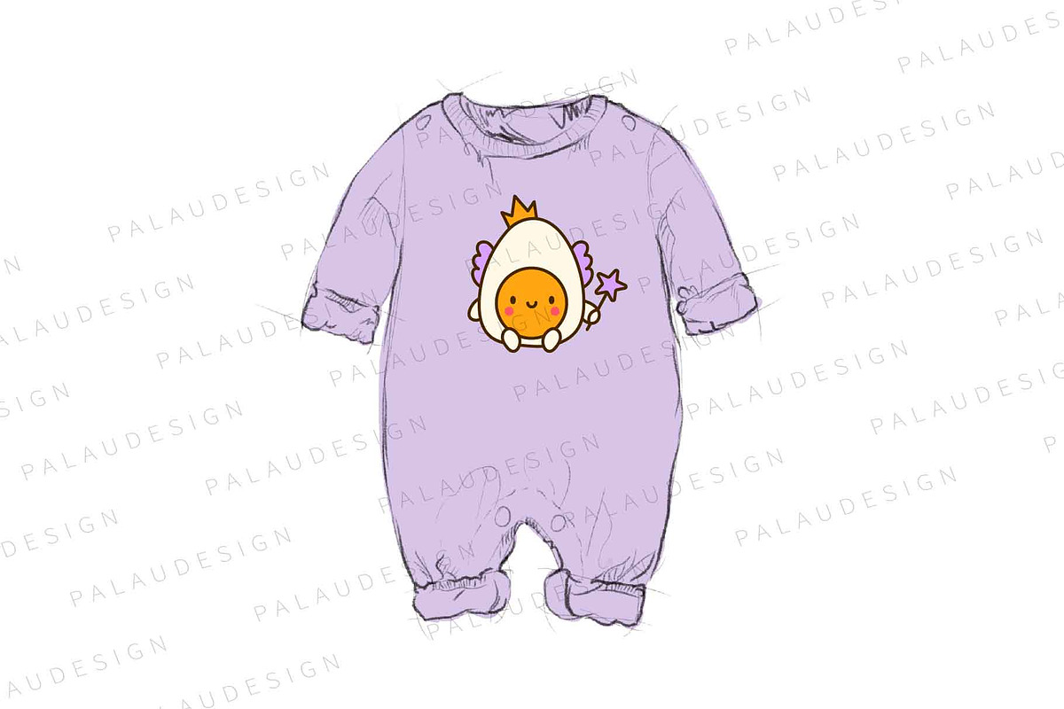 Cute Kawaii Eggs, a Food Illustration by Palau (Photo 5 of 12)