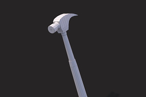 Low Poly Hammer V.1