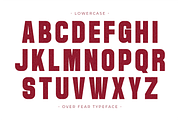 Over Fear - Condensed Sans Serif, a Sans Serif Font by Pian45 Studio (Thumbnail 5 of 6)