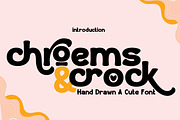 chroems and crock, a Handwritten Font by Bramcreative (Thumbnail 1 of 10)