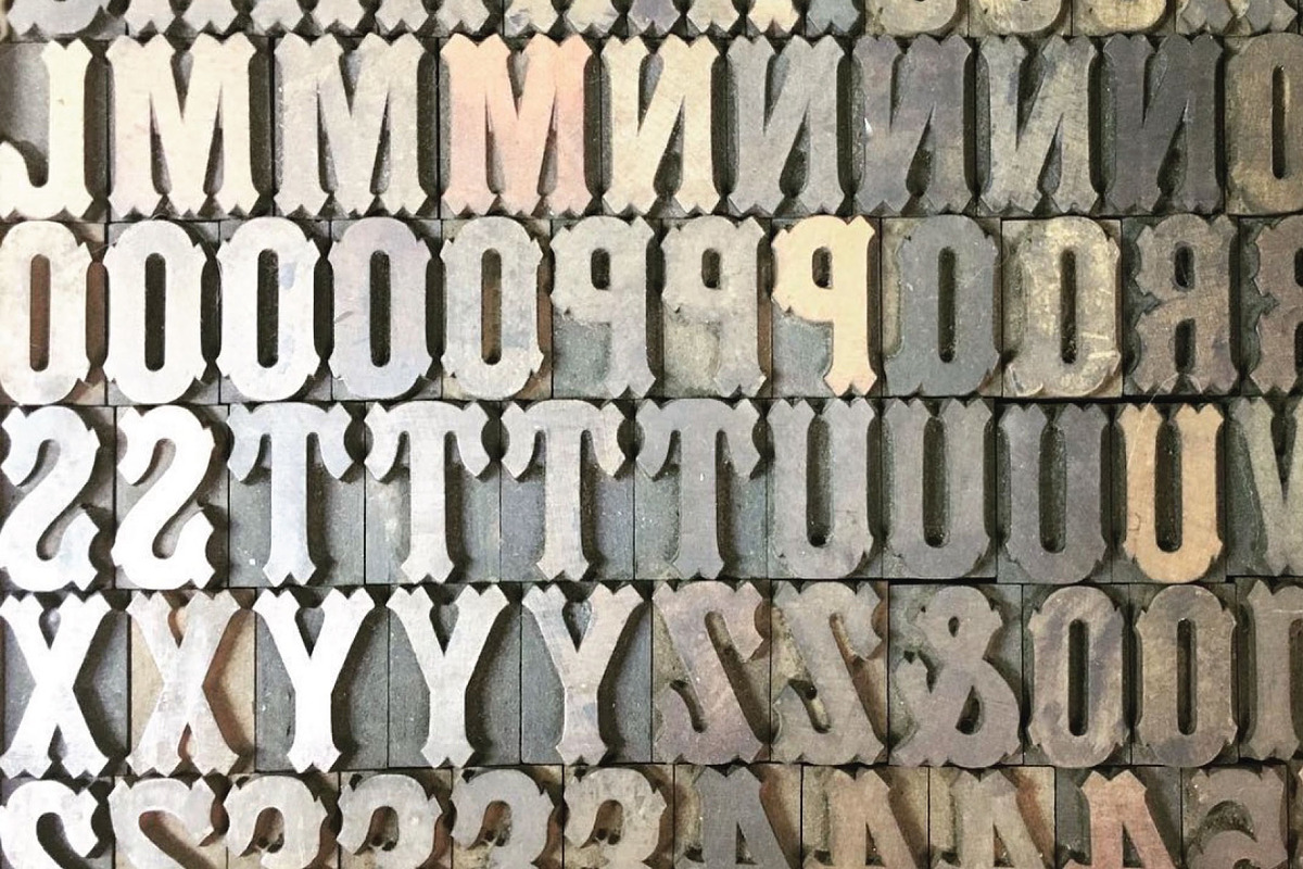 WTR No. 2092 Tuscan Condensed, a Serif Font by Wood Type Revival (Photo 2 of 2)