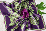 Plum Royale Silk Scarves Design, an Object Graphic by ilustrinna (Thumbnail 3 of 12)