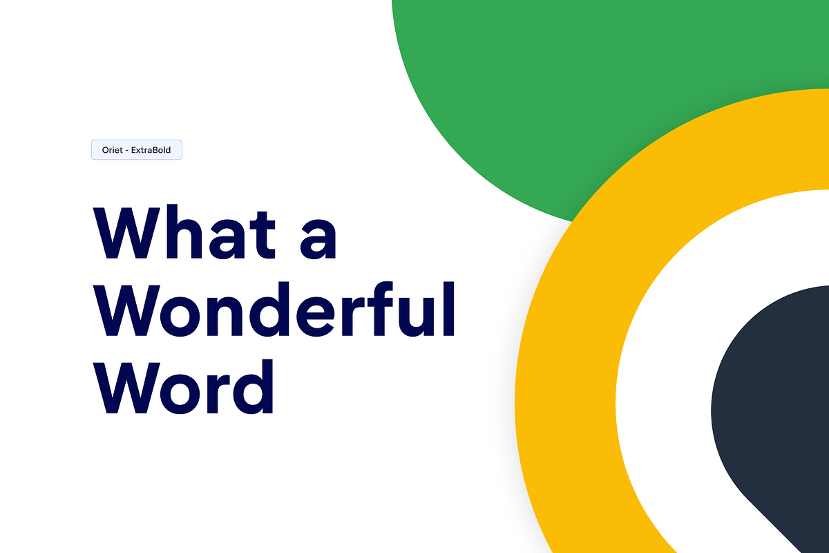 Oriet, a Sans Serif Font by Lafontype (Photo 2 of 8)