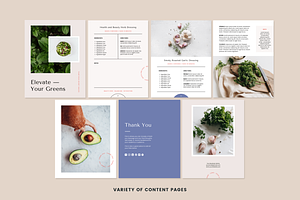 GEM Recipe EBook For Canva