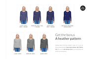 Women Longsleeve Mock-ups Set DEMO, a Books & Magazine Mockup by Apparel_Mockups (Thumbnail 14 of 23)