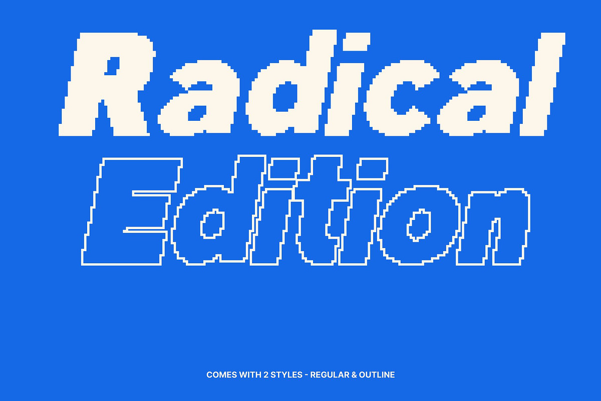 CS Generic Pixel, a Sans Serif Font by Craft Supply Co. (Photo 4 of 8)
