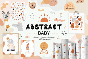 Abstract Shapes & Baby Animals Set