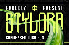 Stylora Condensed Logo Font