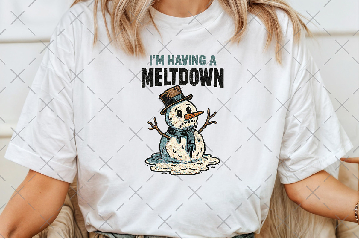 Funny snowman PNG, an Illustration by Craft Nest (Photo 4 of 6)