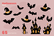 Halloween bundle, a Seasonal Illustration by moja doodle (Thumbnail 4 of 6)