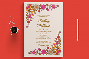 Wedding Reception Invitation