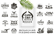 Capoeira Brazilian martial art logo, an Object Graphic by Kseniia Kuznetsova (Thumbnail 5 of 6)
