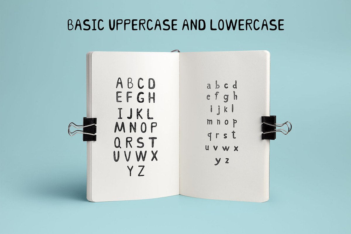 Hand Drawn Font, a Font by AltType (Photo 2 of 6)