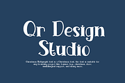Christmas Hollynight Font, a Serif Font by QR Design Studio (Thumbnail 2 of 11)