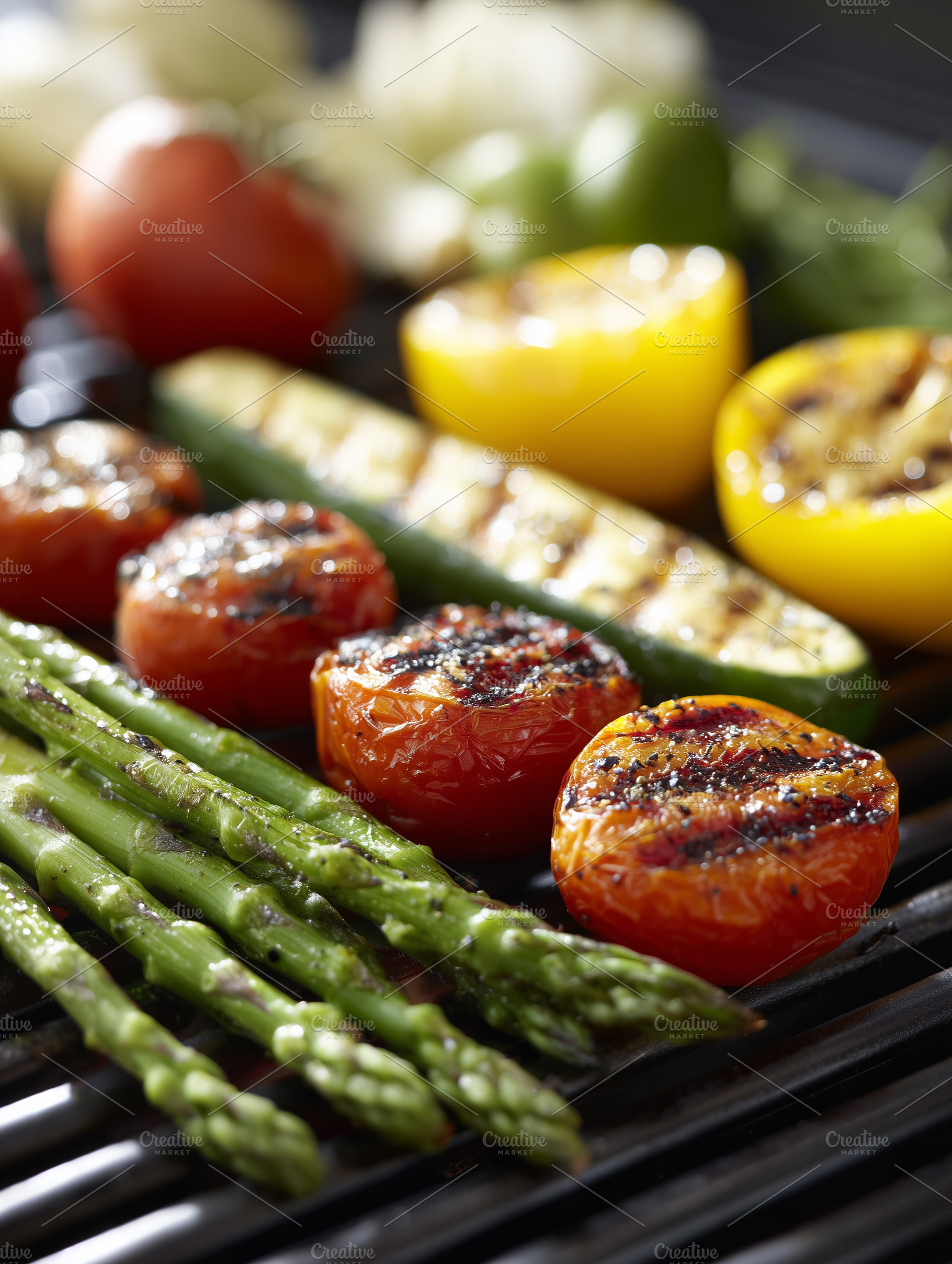 Colorful grilled vegetables, a Food & Drink Photo by MistyDay
