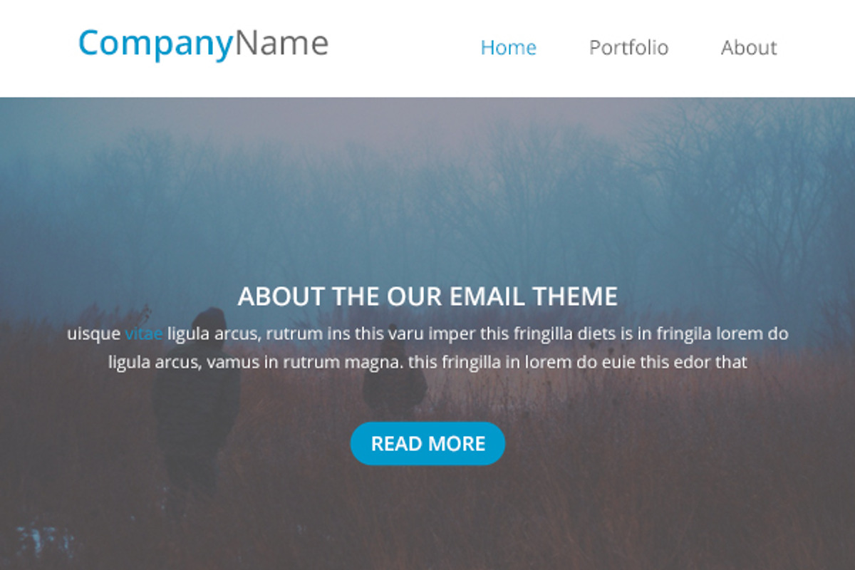PSD email template e4., an Email Template by QuickArtisan