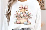 Watercolor Easter Bunny Clipart Bund, an Illustration by GatewayDesign (Thumbnail 9 of 11)