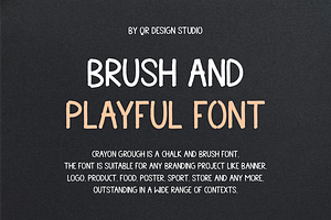 Crayon Grough - Marker & Chalk Font