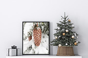 Christmas Frame Mockup Bundle -20, a Print Template by Mockup Shop (Thumbnail 8 of 39)