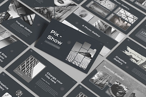 Photo Slideshow Keynote, a Presentation Template by Pixslides