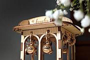 Laser Cut Earrings Jewelry Stand, an Object Graphic by VectorPainter (Thumbnail 5 of 14)