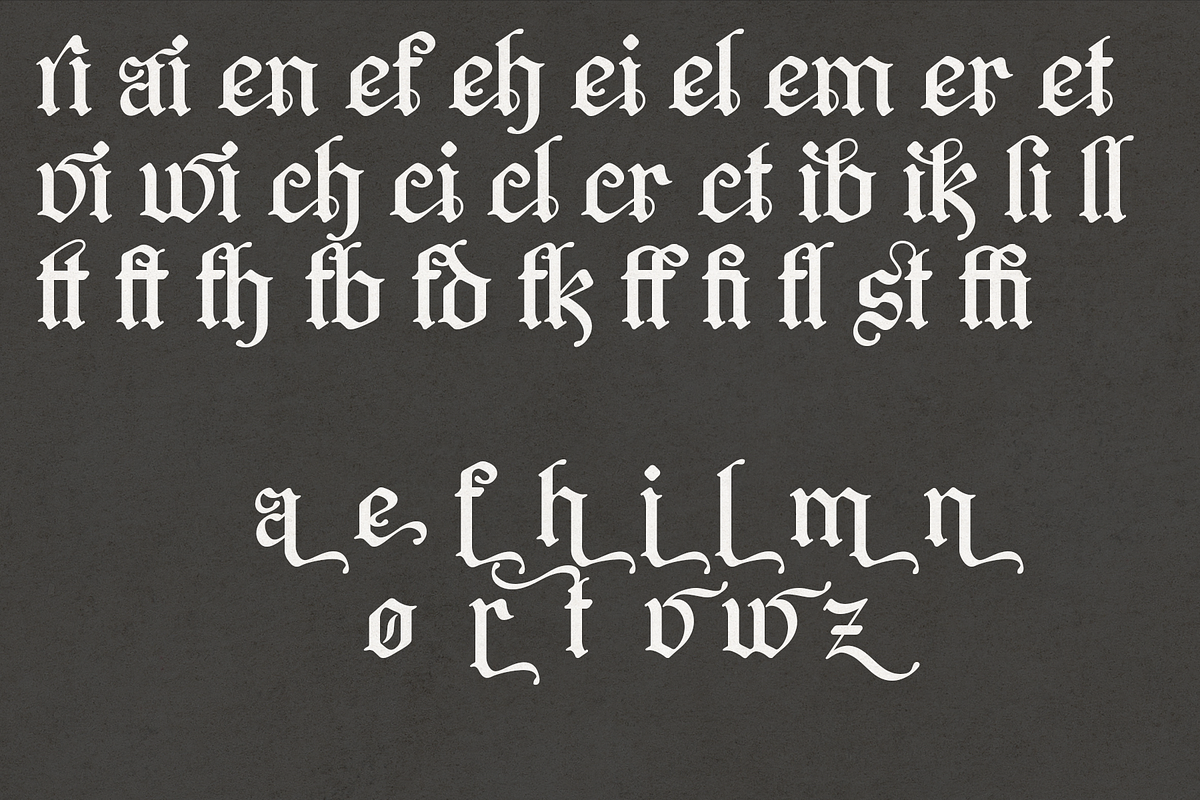 Bavides – Blackletter Font, a Blackletter Font by NDNL Studio (Photo 9 of 9)