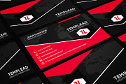 Corporate Business Card CM132, a Business Card Template by annozio (Thumbnail 4 of 4)