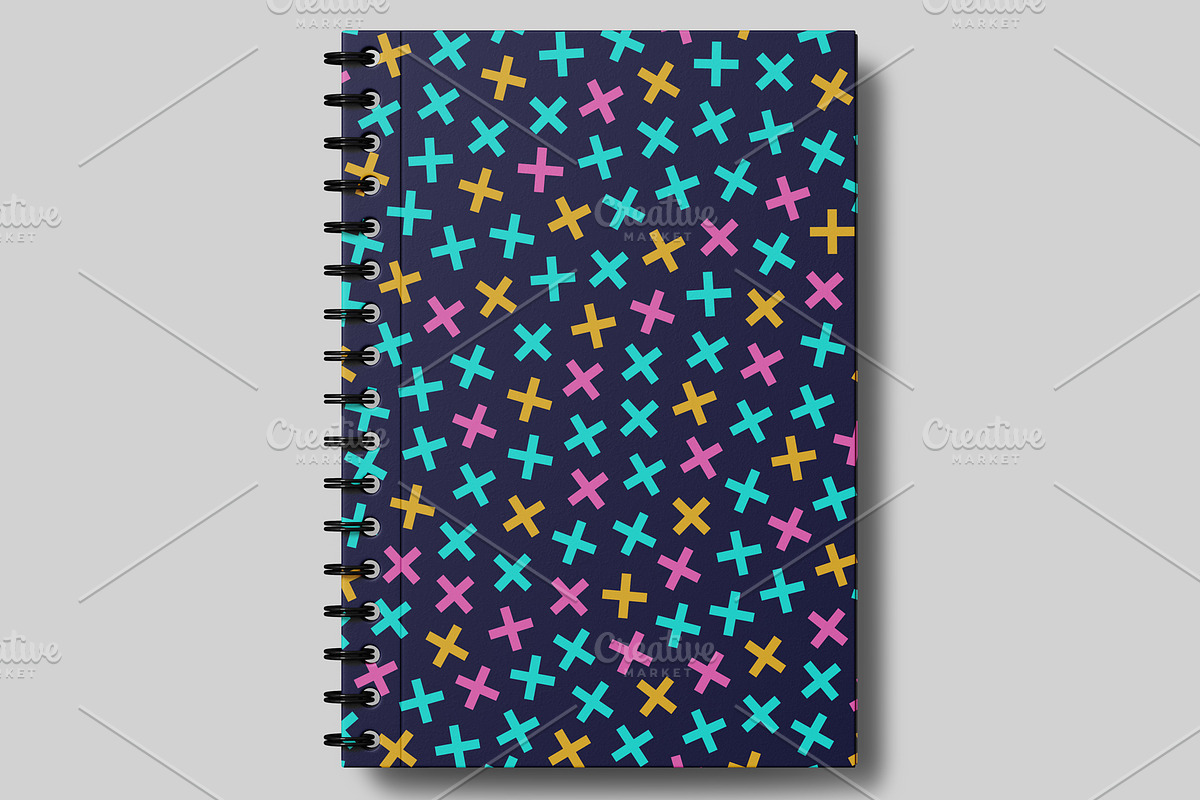 Color bright retro seamless patterns, a Pattern Graphic by ExpressShop (Photo 5 of 6)