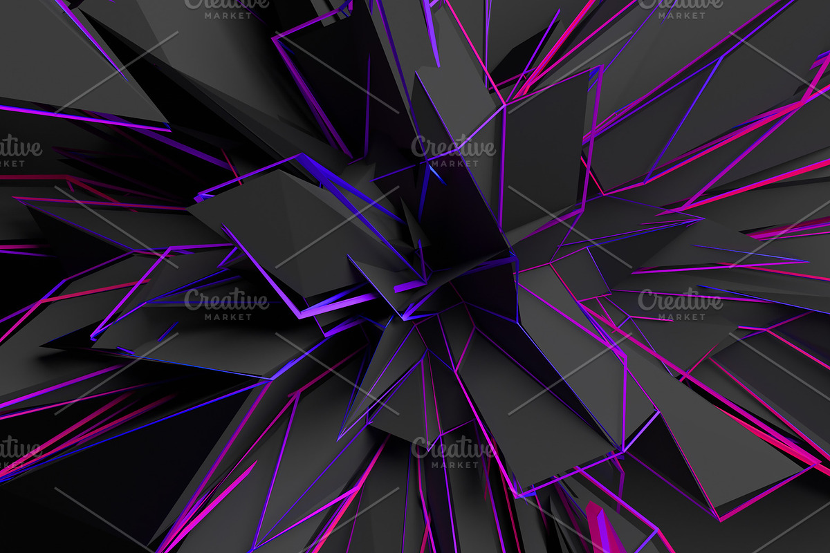 Abstract 3D Background, an Illustration by VAlex
