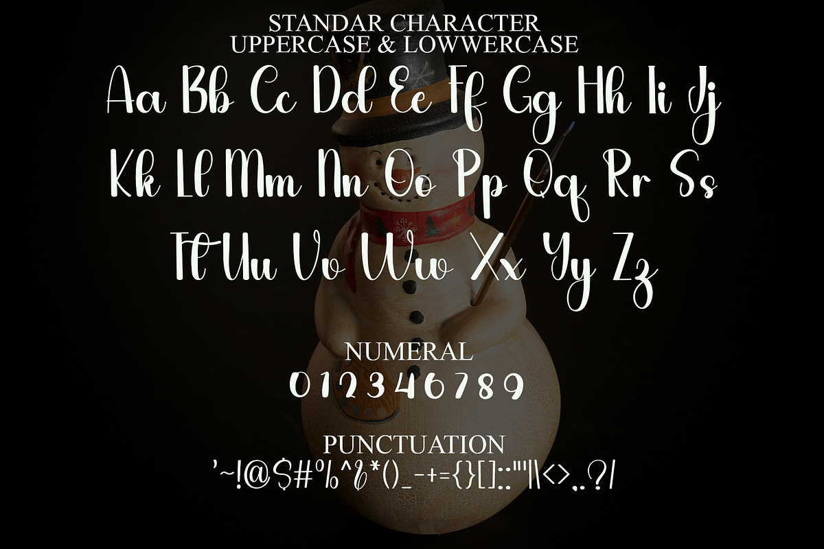 Starlight Minimalist, a Handwritten Font by InermediaSTUDIO (Photo 8 of 8)