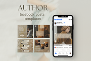 Author social media template bundle, a Social Media Template by Petite Zakka Boutique (Thumbnail 10 of 10)