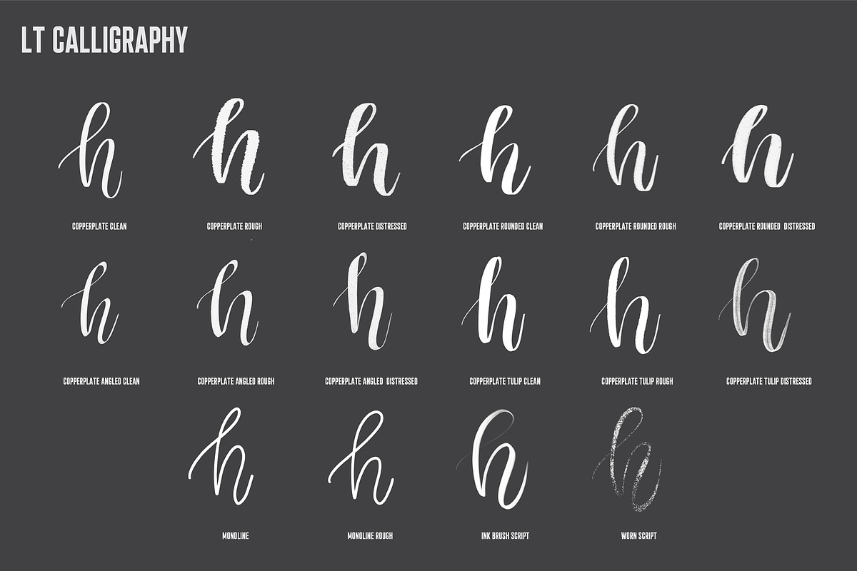 Procreate Lettering Toolkit, a Brush Add-On by Quiver Supply Co. (Photo 4 of 21)