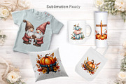 Fall Harvest & Winter Gnome Clipart, an Illustration by Artnoy (Thumbnail 6 of 8)