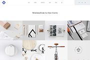 M - Minimal PSD Portfolio Template, a Landing Page Template by bigpsfan's SHOP (Thumbnail 9 of 24)