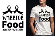 Food Allergy Awareness T-Shirt Desig, a Food Illustration by Unique Design Team (Thumbnail 2 of 5)