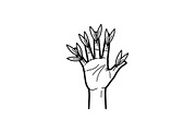 Hand Plant Growth Bundle, an Illustration by yasushie (Thumbnail 3 of 31)