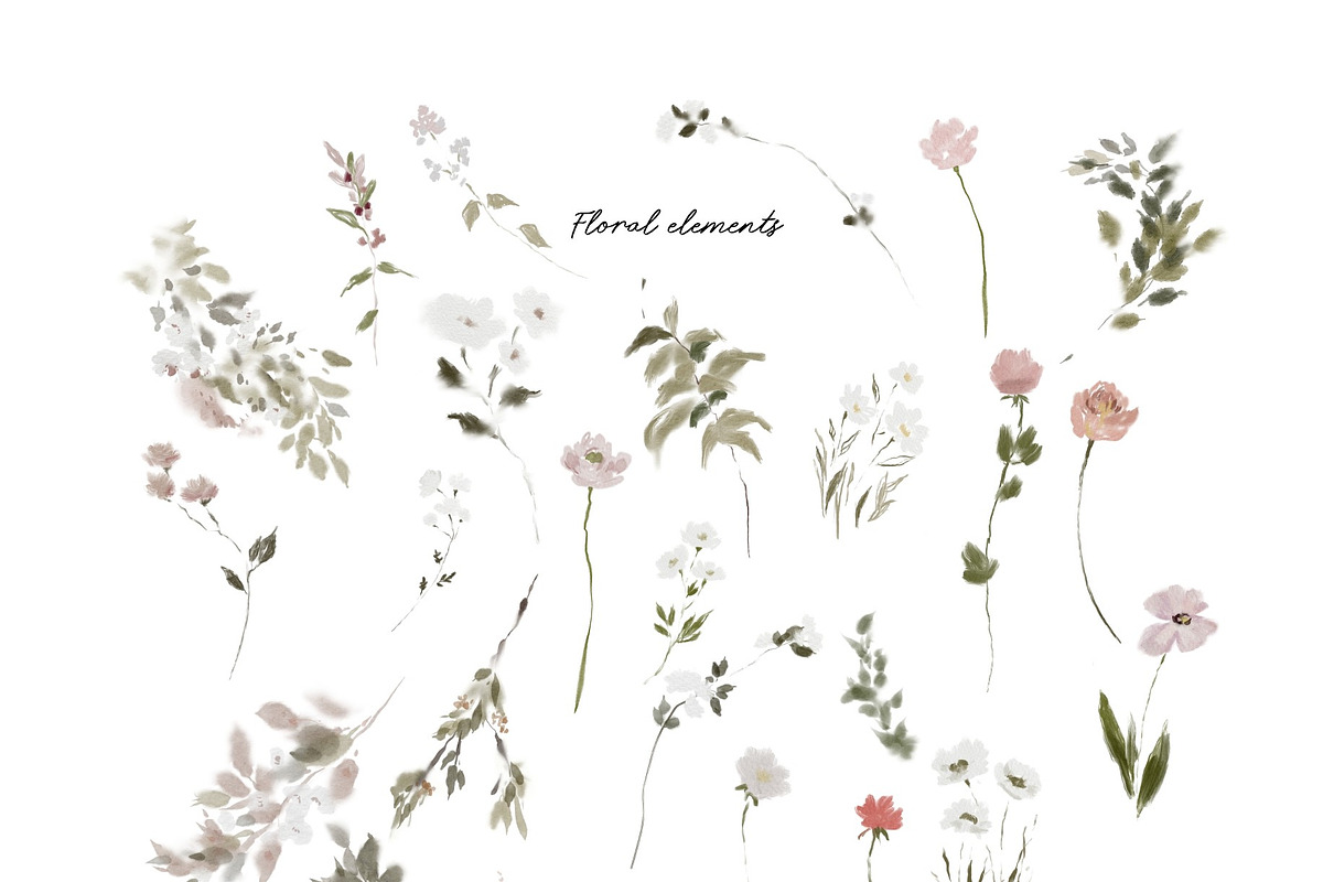 Gentle summer garden hand-painted, a Decorative Illustration by Youksy (Photo 3 of 14)