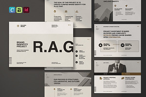 Minimalist Brand Identity Proposal, a Brochure Template by broluthfi