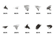 40 Charcoal Photoshop Brushes, a Brush Add-On by DuoFankaar (Thumbnail 11 of 14)